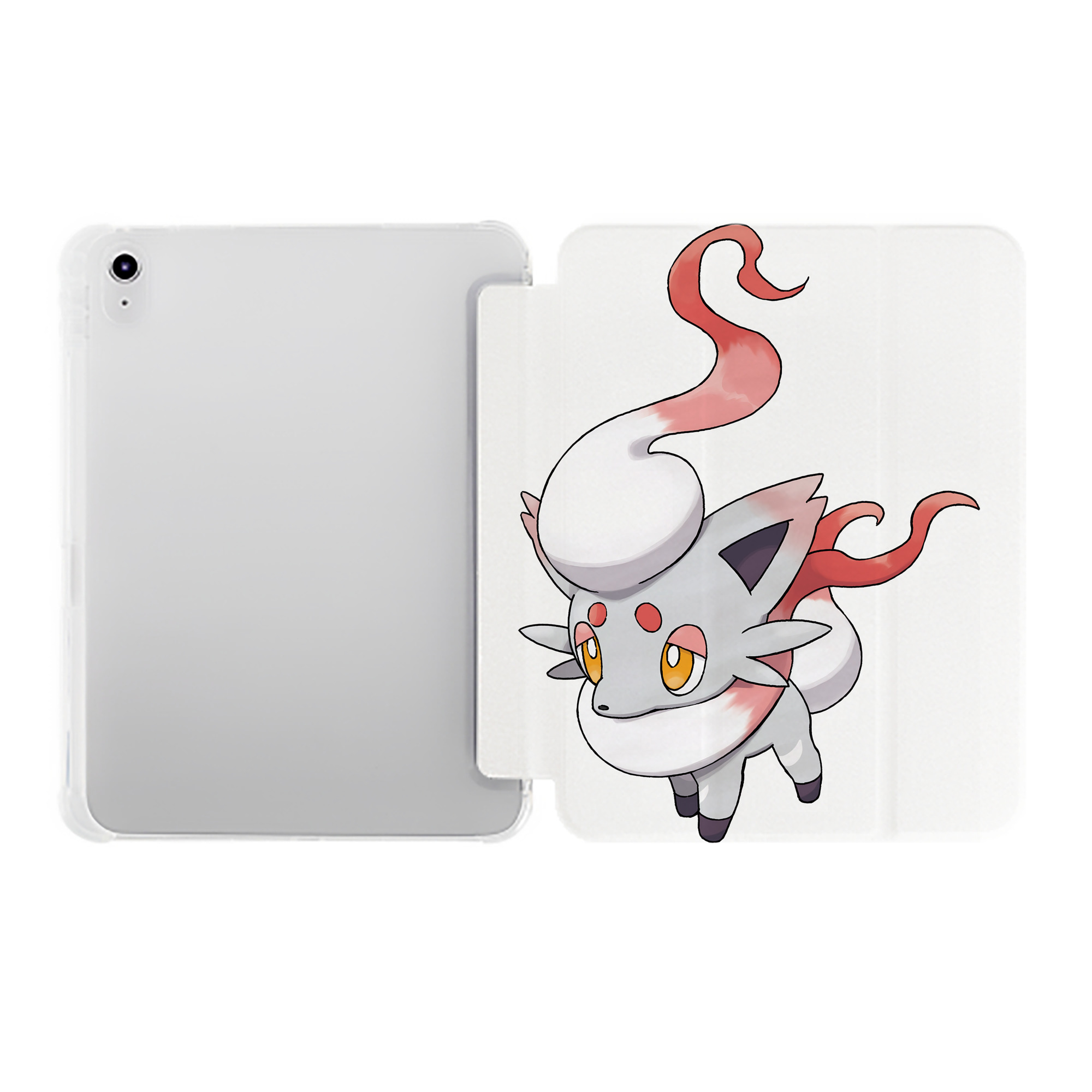 （画像用） ポケットモンスター Pokémon IPad ケース ペン収納付き 三つ折りスタンド PUレザー×シリコン 対応機種9.5/10.5/10.9インチ
